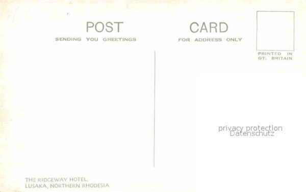 Lusaka Ridgeway Hotel – Bild 2