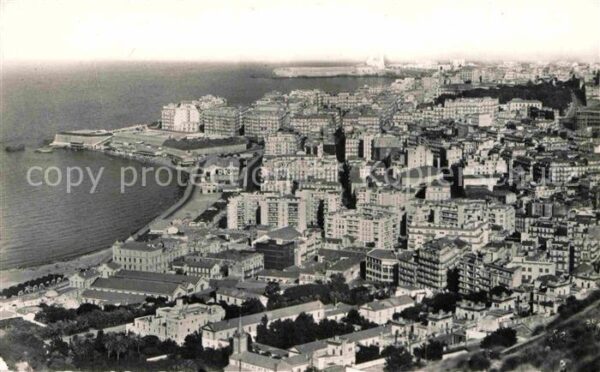 Alger Algerien Fliegeraufnahme Quartiers de Bab el Que