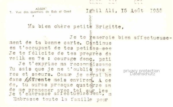 Alger Algerien Fliegeraufnahme Quartiers de Bab el Que – Bild 2