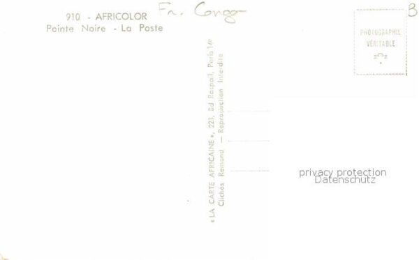 Congo Francais La Poste – Bild 2