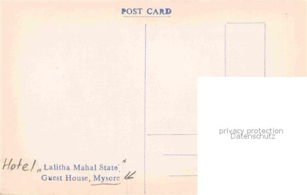 Mysore Hotel Lalitha Mahal State – Bild 2