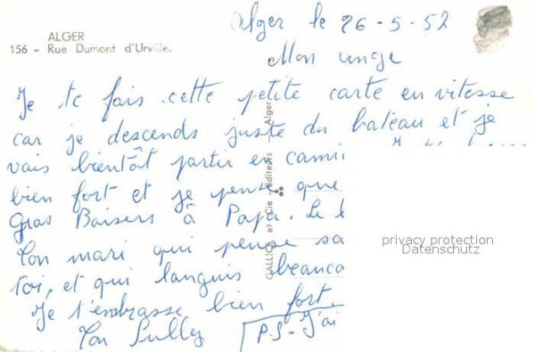 Alger Algerien Rue Dumont d`Urville – Bild 2