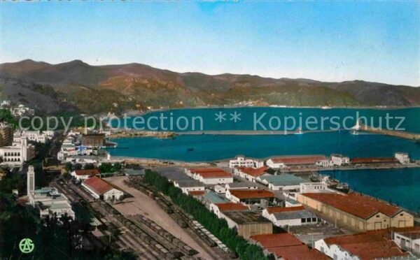 Philippeville Algerien Port et la Baie de Stora