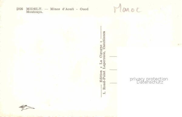 Midelt Marokko Mines d`Aouli Qued Moulouya – Bild 2
