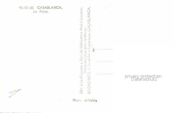 Casablanca La Poste – Bild 2