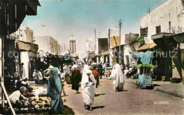 Casablanca Strassenpartie