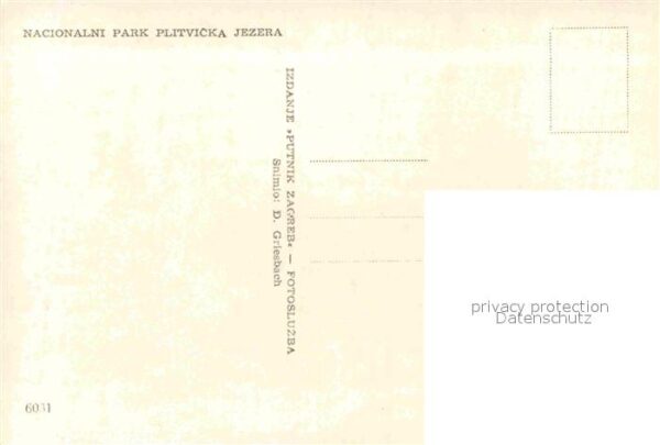 Jezera Kroatien Nacionalni Park Plitvicka – Bild 2