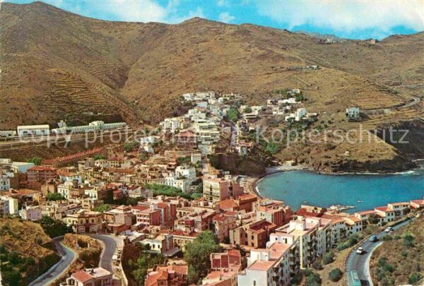 Port Bou Fliegeraufnahme