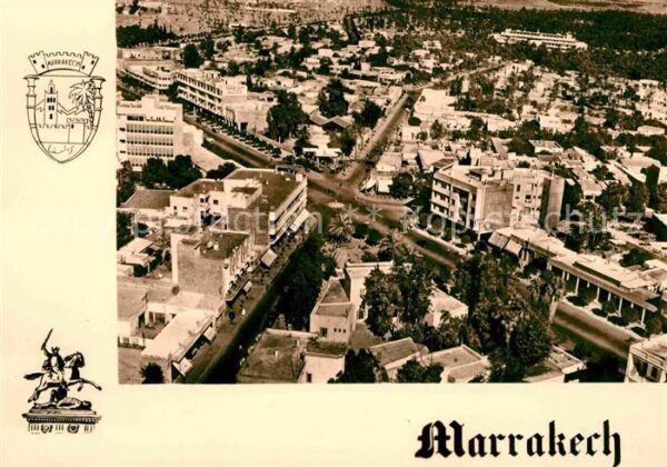 Marrakech Marrakesch Fliegeraufnahme Giueliz