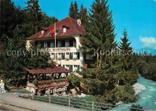Weissenburg BE Hotel Restaurant Weissenburg und Alte P