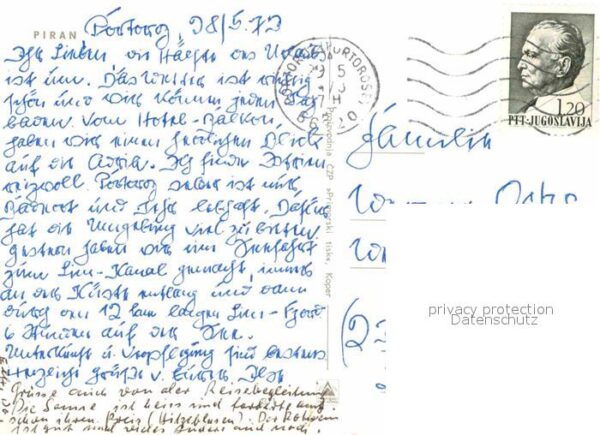 Piran Fliegeraufnahme mit Hafen – Bild 2