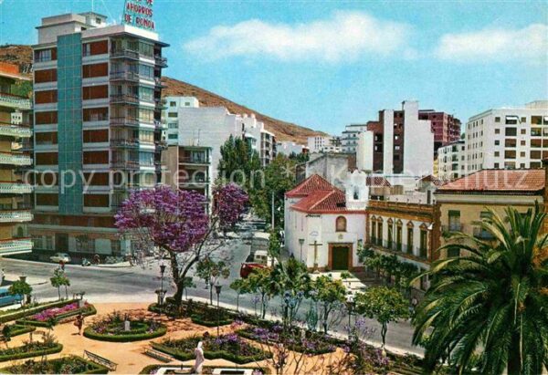 Malaga Andalucia Plaza de la Victoria