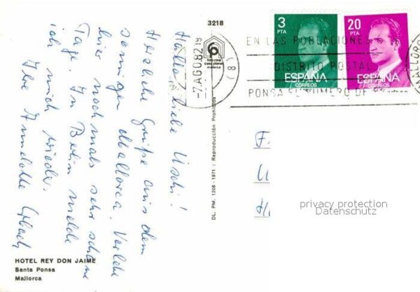 Santa Ponsa Mallorca Islas Baleares Hotel Rey Don Jaime – Bild 2