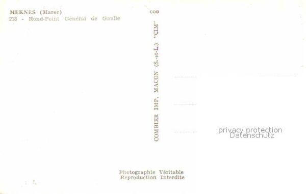 Meknes Rond Point General de Gaulle – Bild 2