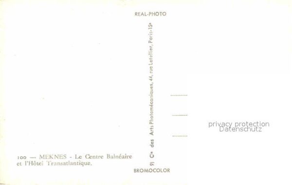 Meknes Centre Balneaire Hotel Transatlantique – Bild 2