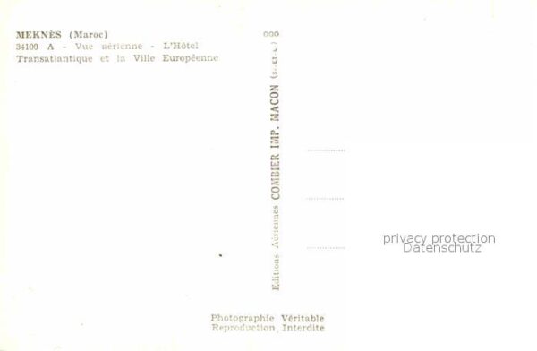 Meknes Hotel Transatlantique – Bild 2