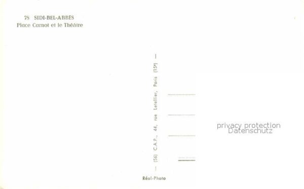 Bel Abbes Place Carnot Theater – Bild 2
