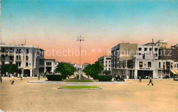 Rabat Marokko Avenue Lyautey