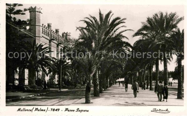 Palma de Mallorca Paseo Sagreta