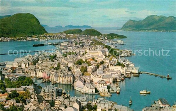 Alesund Fliegeraufnahme