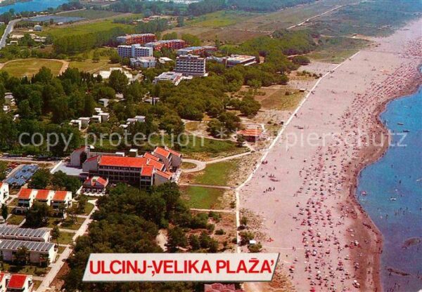 Ulcinj Fliegeraufnahme