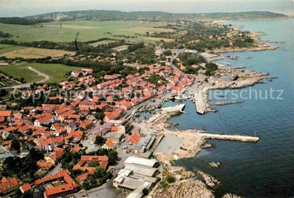 Allinge Bornholm Fliegeraufnahme