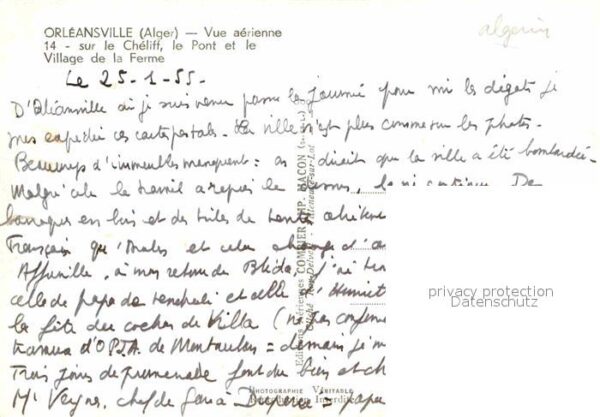 Orleansville Fliegeraufnahme – Bild 2