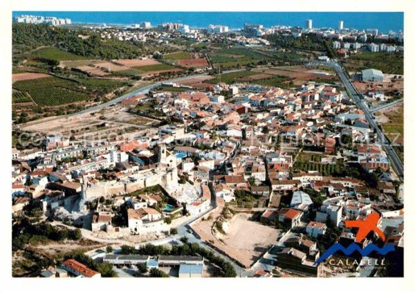 Calafell Fliegeraufnahme