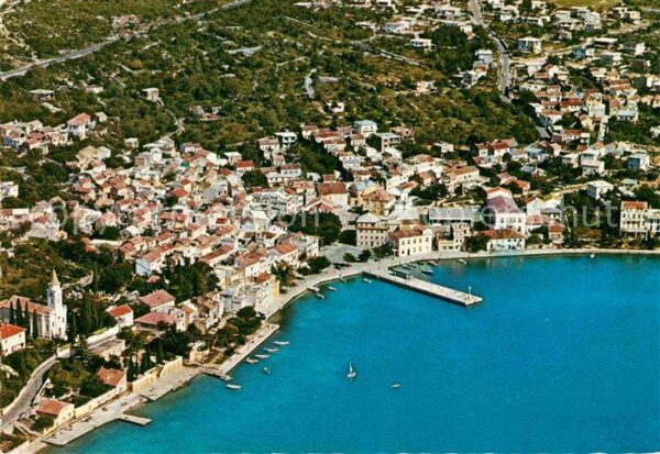 Selce Crikvenica Fliegeraufnahme