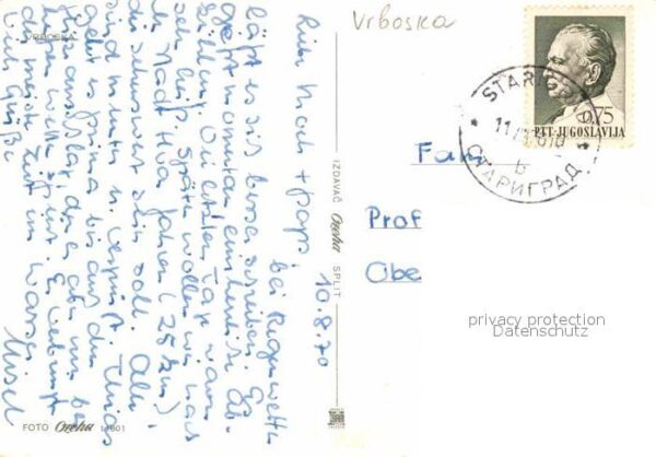 Vrboska Fliegeraufnahme – Bild 2