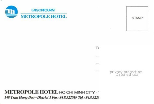 Ho Chi Minh City Metropole Hotel – Bild 2