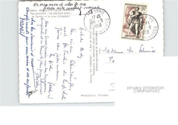 Monaco Principaute Hafen Fliegeraufnahme – Bild 2