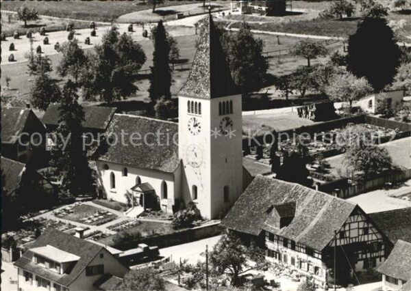 Maerstetten Flugaufnahme Kirche