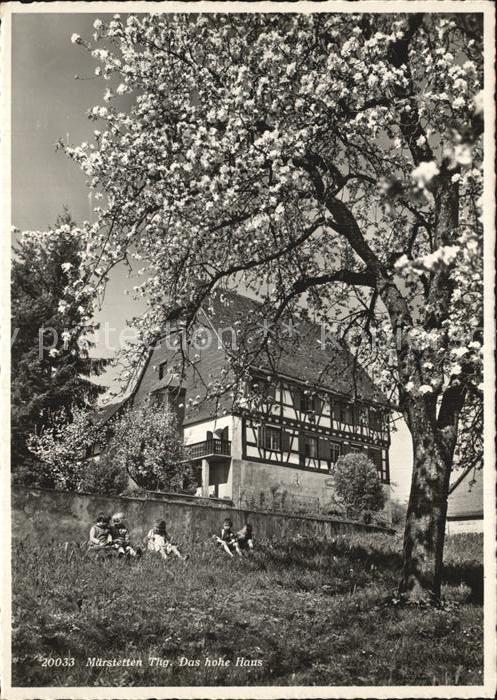 Maerstetten Das hohe Haus