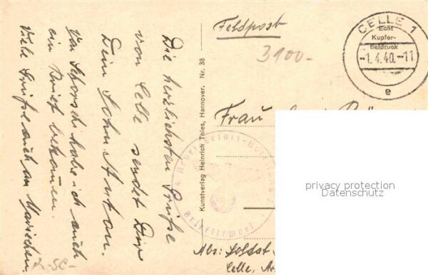 Schafe Schafstall Stempel 4. Nebel-Ersatz-Abte – Bild 2