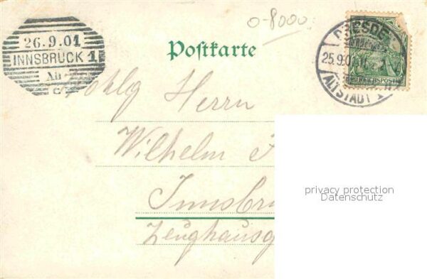 Verlag Hagelberg W. Nr. 36904 Dresden Belvedere Landeplatz Lith – Bild 2