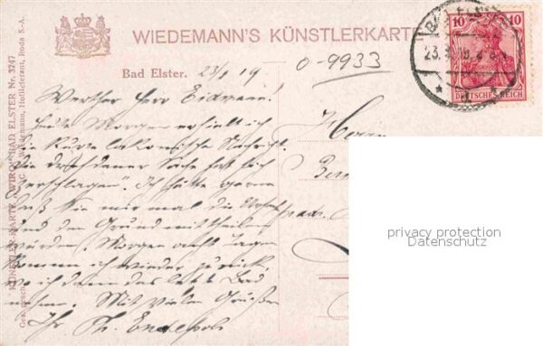 Verlag Wiedemann WIRO Nr. 3247 Bad Elster – Bild 2