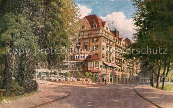 Verlag Wiedemann WIRO Nr. 2908 A Bad Elster Palast-Hotel Wettiner