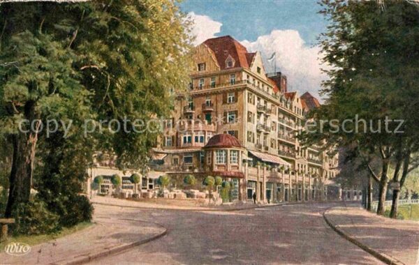 Verlag Wiedemann WIRO Nr. 2908 A Bad Elster Palast-Hotel Wettiner