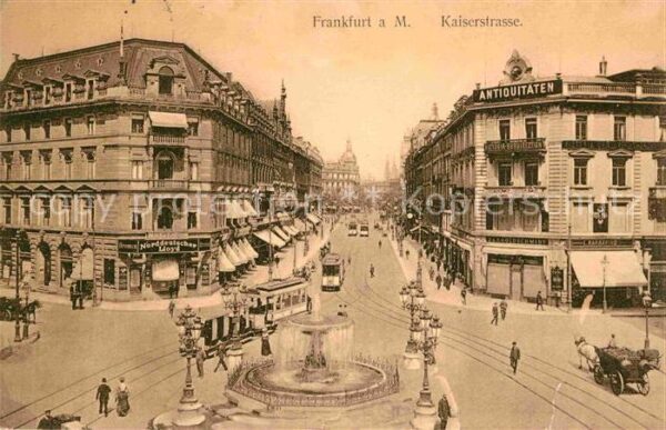 Strassenbahn Frankfurt am Main Kaiserstrasse
