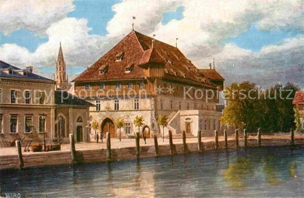 Verlag WIRO Wiedemann Nr. 2398 Konstanz Conciliumsgebäude