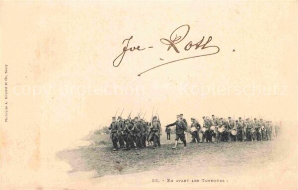 Militaria Frankreich Trommler Tambours