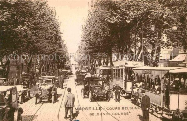 Strassenbahn Marseille Cours Belsunce