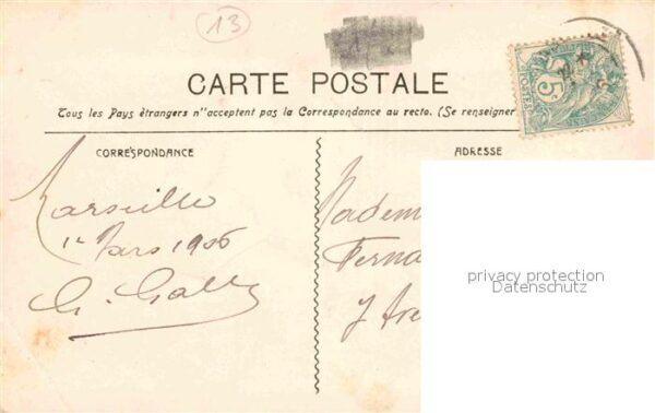 Strassenbahn Marseille Rue Cannebiere – Bild 2
