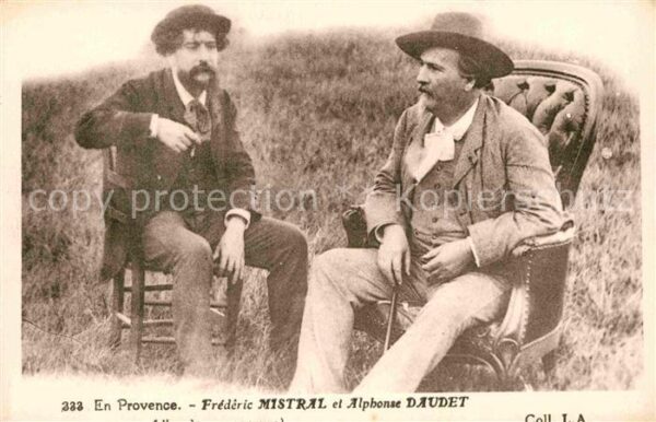 Persoenlichkeiten Frederic Mistral Alphonse Daudet