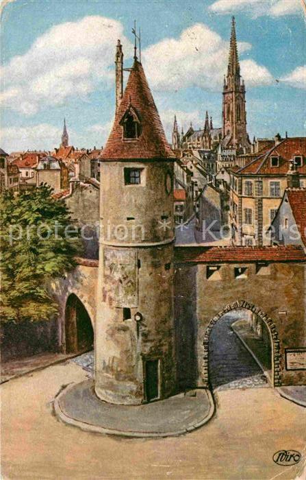 Verlag Wiedemann WIRO Nr. 2806 A Mülhausen Elsass Bollwerk Mulhou