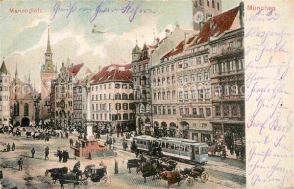 Strassenbahn München Marienplatz
