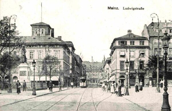 Strassenbahn Mainz Ludwigstrasse