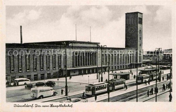 Strassenbahn Düsseldorf Hauptbahnhof