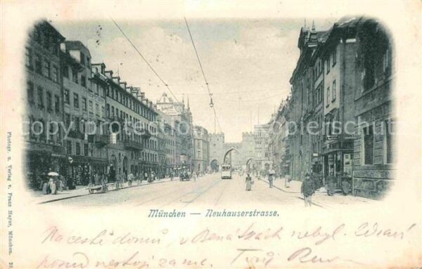 Strassenbahn München Neuhauserstrasse